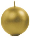 PartyDeco Kulelys Gull Metallic - Stor (6-pakning)