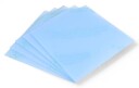 Blå fluoriserende plexiglass 3 mm – 5 stk 200x200 mm