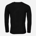 Alan Paine Crew Neck Lambswool - Black