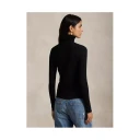 Polo Ralph Lauren Stretch-Blend Turtleneck - Black - L