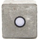 Light By Juhl betongfliser med Cosmos black spotlights 10x10x6 cm grå