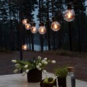 Konstsmide Lyssløyfe startsett E27 10 gul LED, dimmer, 24V / IP44 1714971-01-0 1710039-01-0