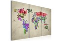 Tavle Fargerike Land Triptych 90X60 Artgeist sp. z o. o.