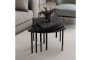 Rusele Sofabord 90 cm - Antrasitt