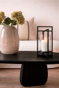 Zelected by Houze Stearinlys Lanterne Portland petit Svart