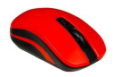 iBOX LORIINI RED - mouse - 2.4 GHz - black red - Mus - Optisk - 3 knapper - Rød