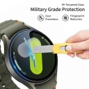 Tech Protect Glass Fit+ 2 pack Tempered Glass for Garmin Fenix 7/7 Pro Clear