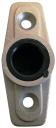 Åregaffelfeste   Nedfellbart   Aluminium   63 mm