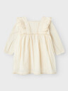 Lil- Atelier Roso Long Sleeve Dress Beige 110