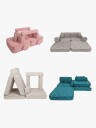 MeowBaby Tangle Play Sofa Bubblegum