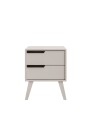Zelto Nattbord 45 cm Venstre   Kasjmir lys beige