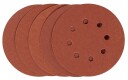 SLIPERONDELL ø125mm K240 5pk 5 EKSENTERSLIPER m/BORRELÅS/HULL STANLEY