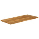  Bordplate 140x60x3,8 cm naturlig kant heltre mango