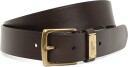 Polo Ralph Lauren Leather Pp Metal Db Blt Med   DARK BROWN   38