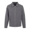 Cassedy Overshirt Charcoal S Dressy zip shirt