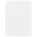  Gardiner med gardiner Blomster Hvit 300 x 245 cm Polyester
