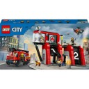 Lego City Brannstasjon Med Brannbil 60414