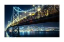 Fototapet Bay Bridge Om Natten 450x270 - Artgeist sp. z o. o.