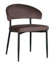 Trend Collection Bliss Spisestol – Taupe Velour