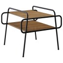 vidaXL Kaffebord Artisan eik 50 x 50 x 51 cm Konstruert tre