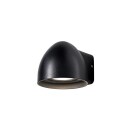 Nielsen Light Birk utendørs vegglampe, sort