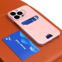 Hurtel Leather Stand Case for Samsung Galaxy S23 Ultra Cover Card Wallet with Stand Pink