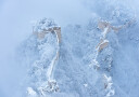 The Great Wall in ice and snow Plakat Plakat / 40x50cm