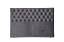 Venture Design Furuvik sengegavl Mørkegrå 160 x 125 cm Grå