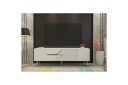 Anira TV-benk 150 cm - Hvit/Sølv