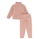 Gullkorn   Berg Fleece sett Tåkerosa   98