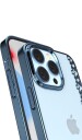 Devia Clover Glitter-deksel (iPhone 14 Pro Max) Svart