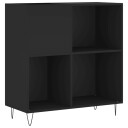  Hifi benk svart 84,5x38x89 cm konstruert tre