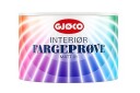 Gjøco - Fargeprøve interiør hvit base 0,45l