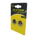 ELETRA CR2025 KNAPPCELLEBATTERI, 2 STK.
