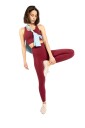 MCB Sportswear Base Tights Tights Burgunder S