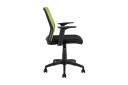 Kontorstol ALPHA 60x55xH875-95cm svart/grønn -