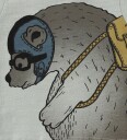 En Fant Genser   Lyseblå m. Bjørn   En Fant   56   Genser
