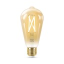 WiZ 3xST64 Amber Lampe E27 Justerbar Hvit Bunt