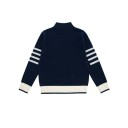 WoolLand Oppdal Knitted Sweater Jente Blue Ink 158 164