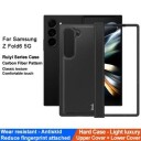 Samsung Galaxy Z Fold6 Imak Ruiyi Hybrid-deksel Karbonfiber Svart