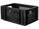 FastRider Crate S plastkurv til for og bak 8L svart