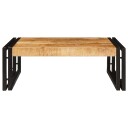  Badehylle med hylle 65 x 50 x 23 cm Massiv mango tre jern
