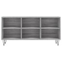  TV benk grå sonoma 103,5x30x50 cm konstruert tre
