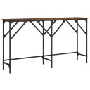  Konsollbord røkt eik 140x29x75 cm konstruert tre 8721012195417