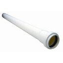 Wavin Wafix pp pipe with sleeve 32 x 250 mm white