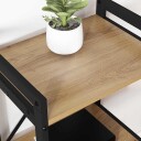  Bokhylle artisan eik 60 x 30 x 83 cm Konstruert tre
