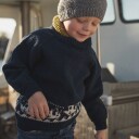 Bluum Strik Strikkegenser Fiskebåt - garnpakke i Bluum Pure Eco Baby Wool
