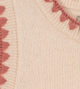 Konges Sløjd Kjole   Strikk   Collette   Rosey   Konges Sløjd   7 8 år (122 128)   Kjole Beige Bordeaux Rosa