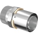 Uponor S Press 40 R1 1/4" MT Kobling for Gulvvarme og Radiatorsystemer