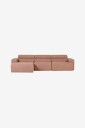WOOOD   Novi Chaiselong Sofa Venstre   Brun